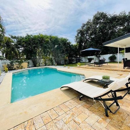 Вілла Tropical Oasis House Private Pool Family Yard Форт-Лодердейл Екстер'єр фото