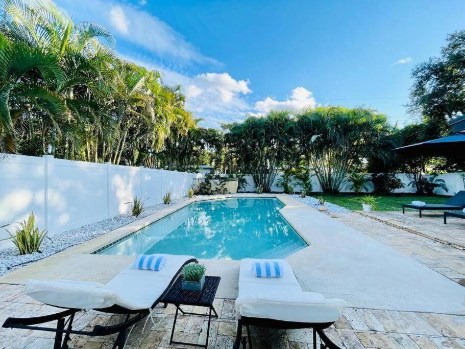 Вілла Tropical Oasis House Private Pool Family Yard Форт-Лодердейл Екстер'єр фото